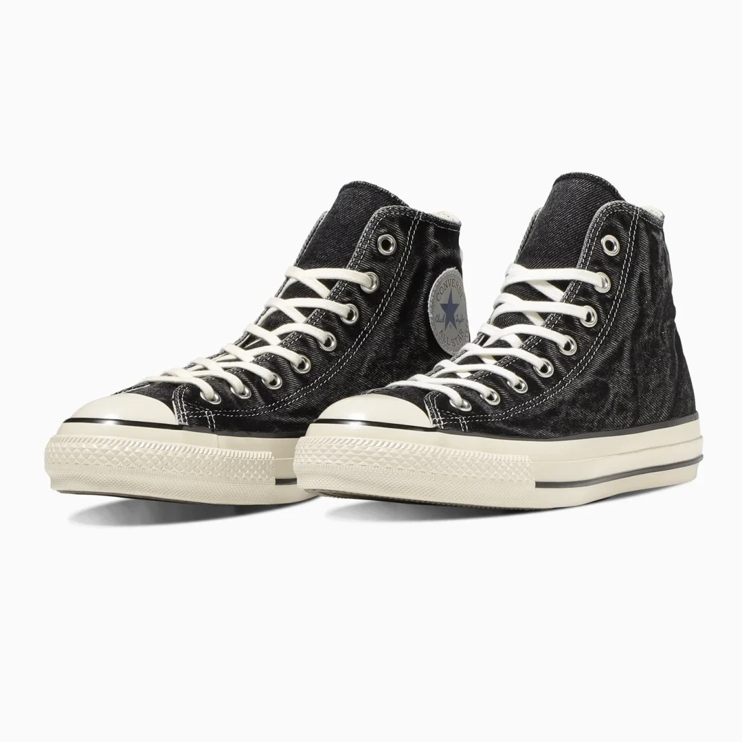 【国内 12/15 発売】ヴィンテージデニムをモチーフにした CONVERSE ALL STAR US AGEDDENIM HI “AGED BLACK” (コンバース オールスター エイジドデニム)