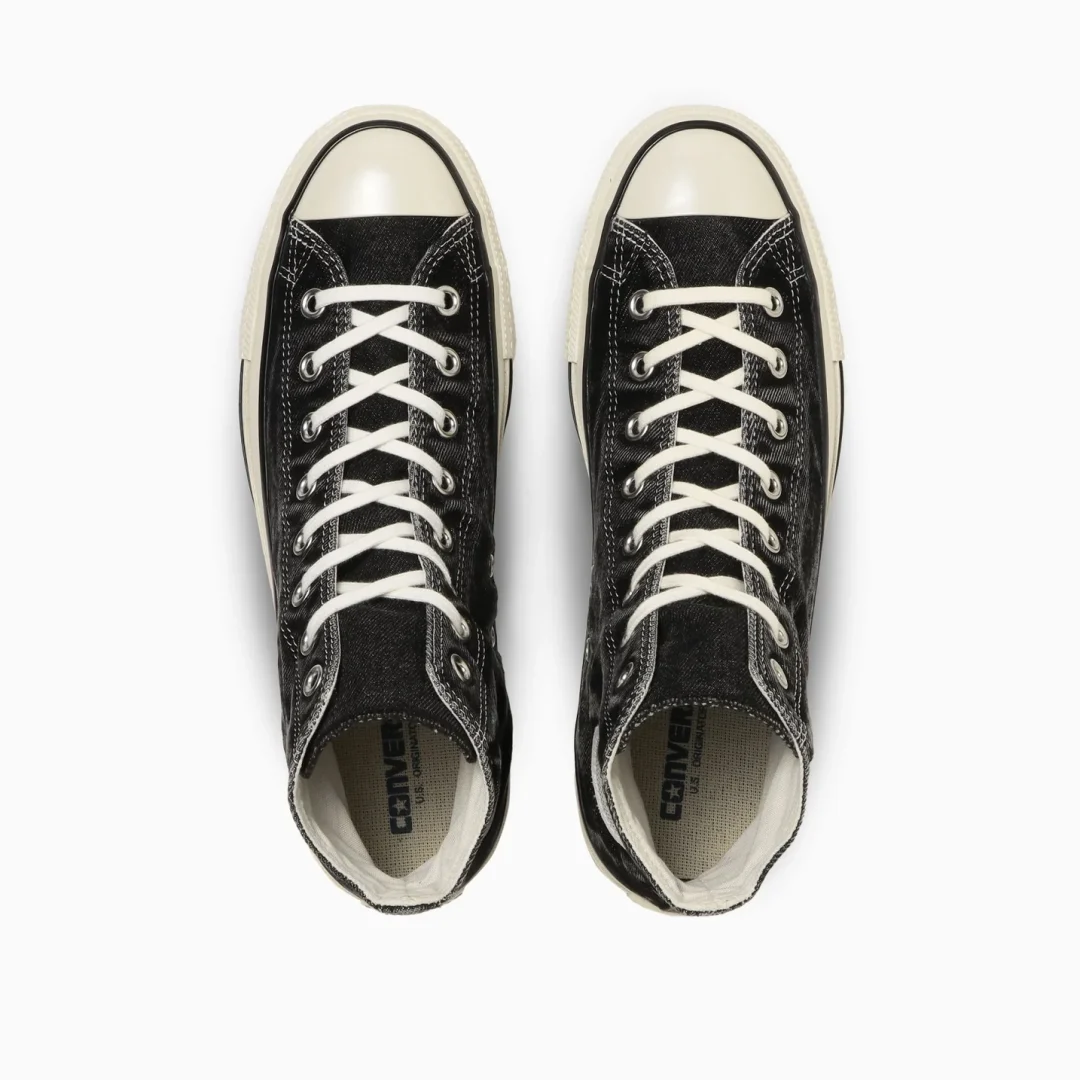 【国内 12/15 発売】ヴィンテージデニムをモチーフにした CONVERSE ALL STAR US AGEDDENIM HI “AGED BLACK” (コンバース オールスター エイジドデニム)