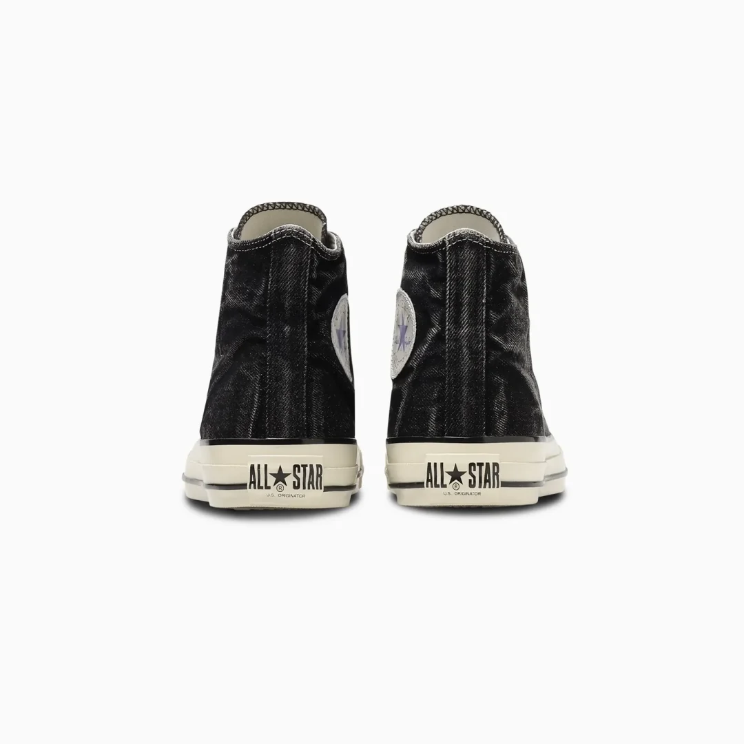 【国内 12/15 発売】ヴィンテージデニムをモチーフにした CONVERSE ALL STAR US AGEDDENIM HI “AGED BLACK” (コンバース オールスター エイジドデニム)