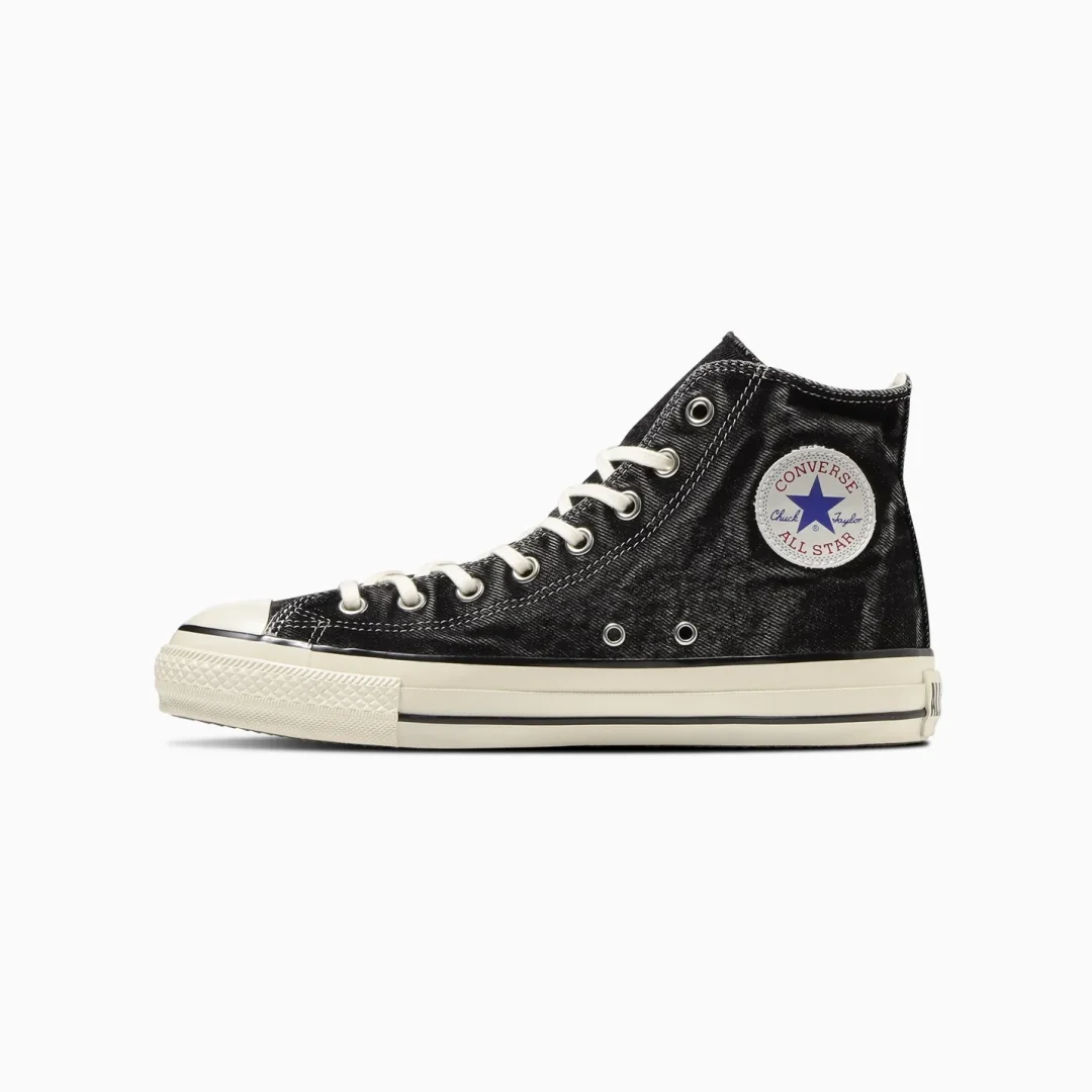 【国内 12/15 発売】ヴィンテージデニムをモチーフにした CONVERSE ALL STAR US AGEDDENIM HI “AGED BLACK” (コンバース オールスター エイジドデニム)