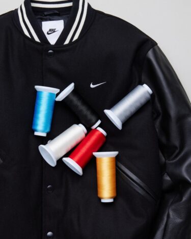 【国内 12/2 発売】ナイキ オーセンティックス バーシティ ジャケット レザー (NIKE AS M NK AU VARSITY JKT LTHR SL) [FD7846-010]