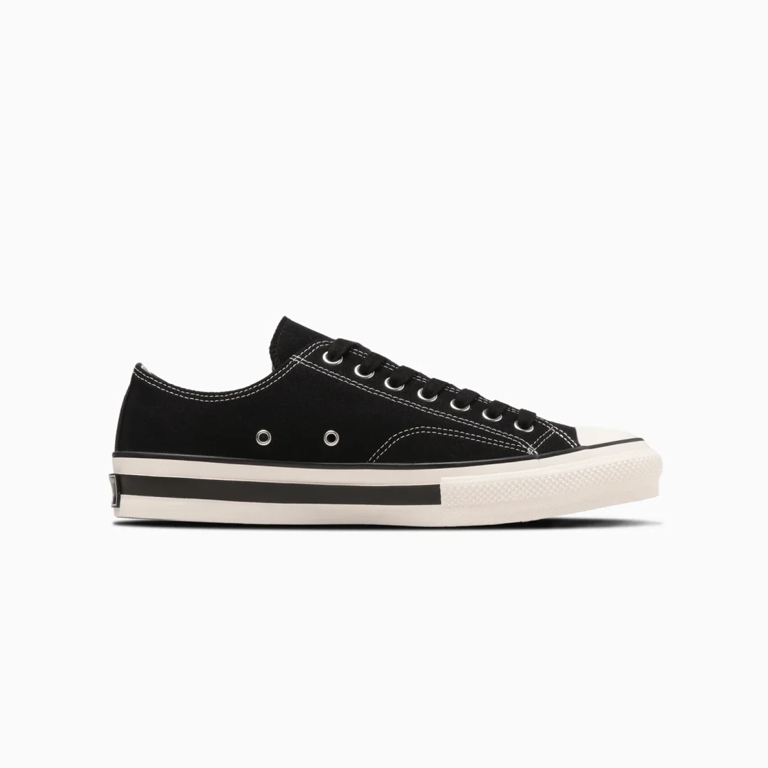 【国内 12/10、12/11 発売】CONVERSE ADDICT × GOD SELECTION XXX CHUCK TAYLOR CANVAS TX OX “Black” (コンバース アディクト ゴッド セレクション XXX チャックテイラー キャンバス “ブラック”)