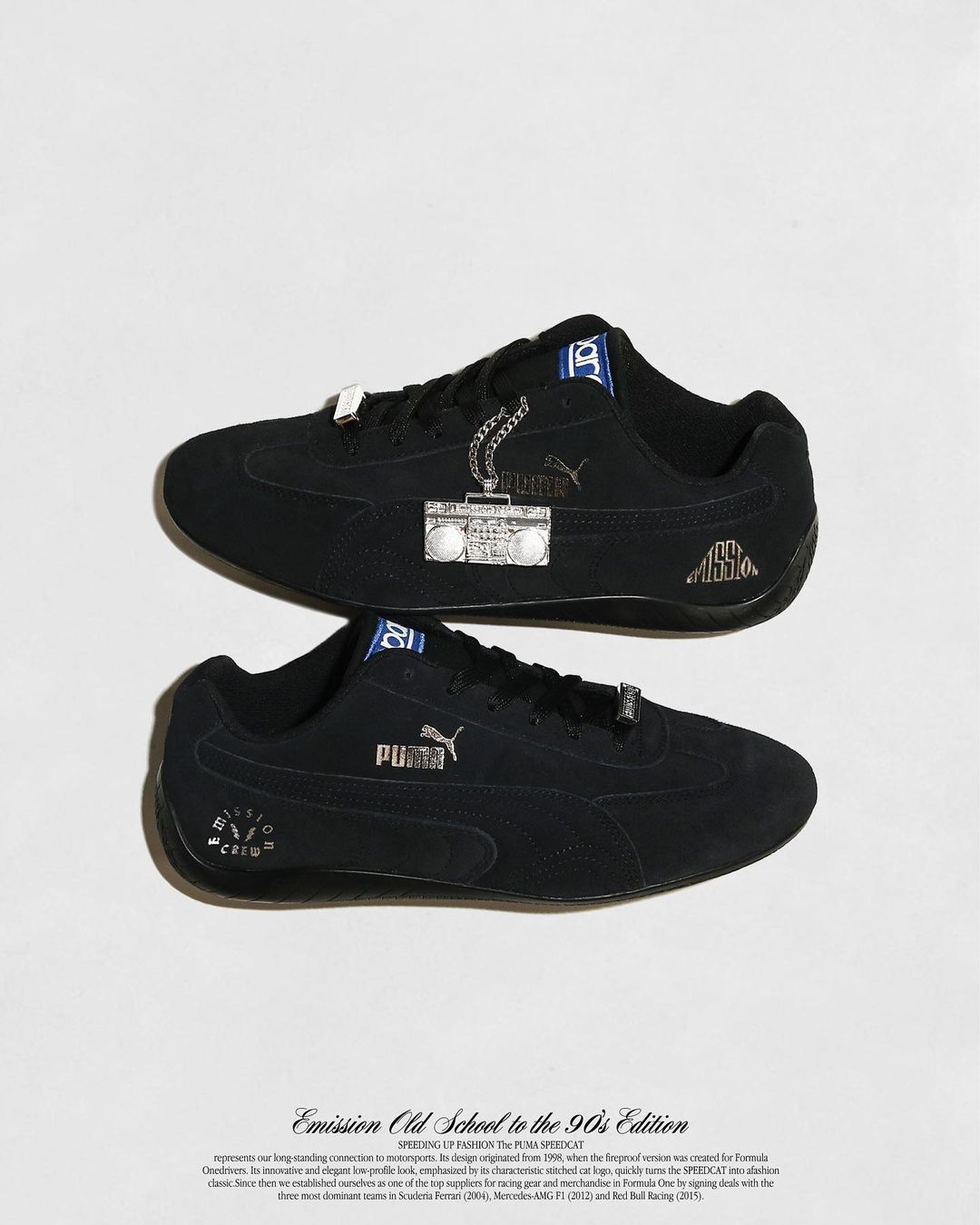 【国内 12/2 発売】EMISSION × PUMA SPEEDCAT “Sparco B-Boy” (エミッション プーマ スピードキャット)