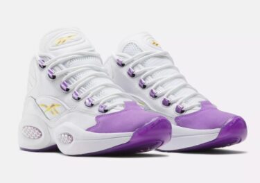 海外 12/1 発売！REEBOK QUESTION MID “Grape Toe” (リーボック クエスチョン ミッド “グレープトゥ”) [100072404]