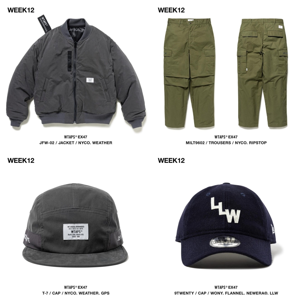 WTAPS 2023 F/W WEEK 12 が発売 (ダブルタップス 2023年 秋冬)