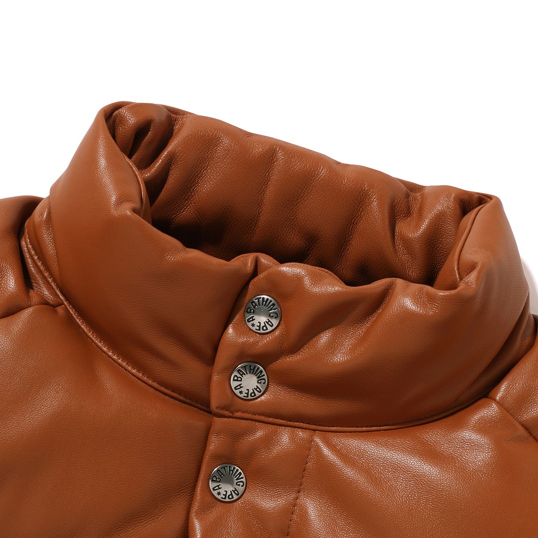 【2023年も再登場】キムタクが着用してたA BATHING APE LEATHER CLASSIC DOWN JACKETが11/11 から発売 (ア ベイシング エイプ)