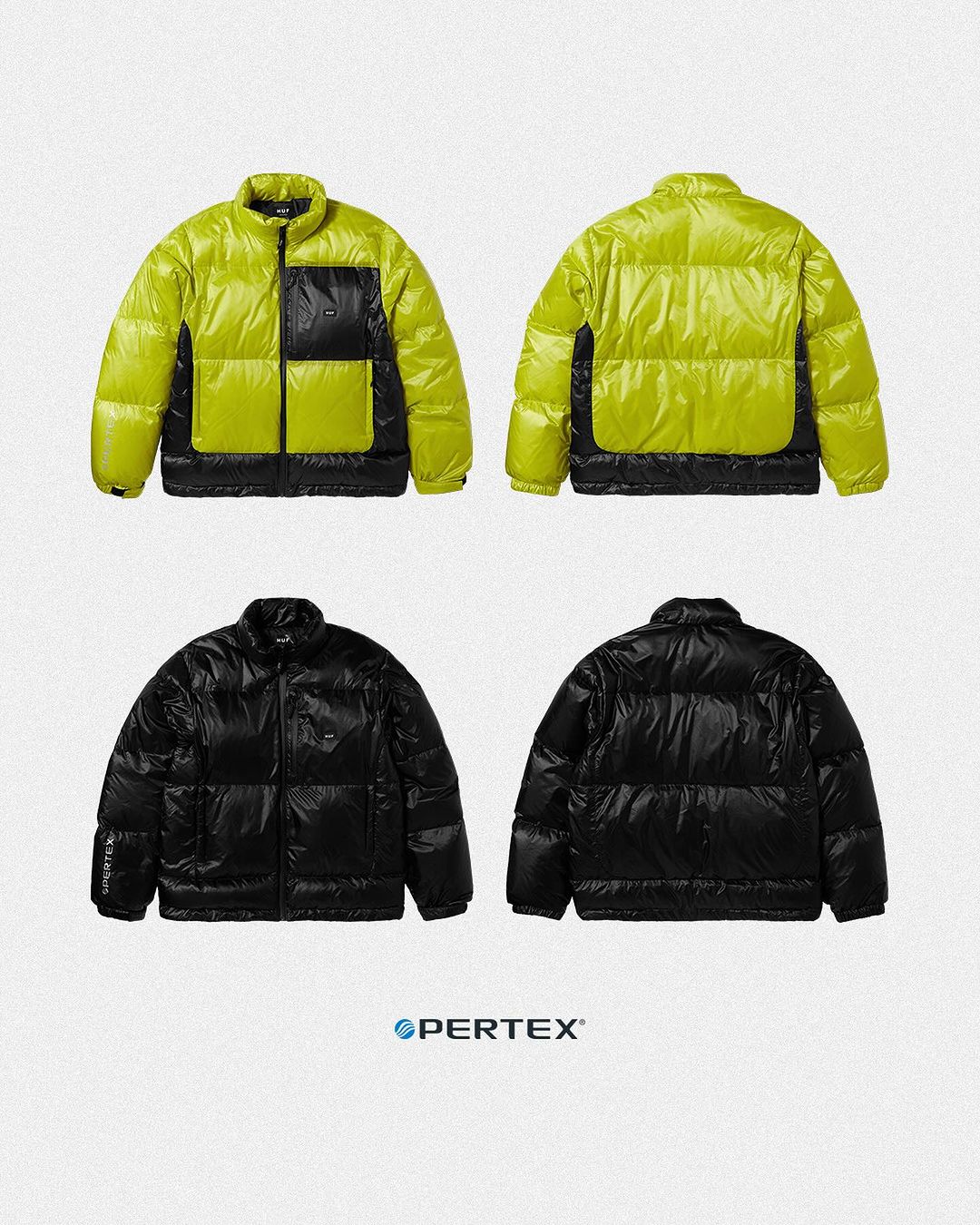HUF × Pertex “Down Jacket”が国内 12/1 発売 (ハフ パーテックス ダウンジャケット)