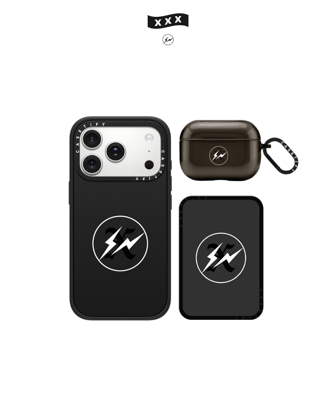 GOD SELECTION XXX x FRAGMENT x CASETiFY トリプルネームコラボが12/10 17:00 発売 (ゴッド セレクション XXX フラグメント 藤原ヒロシ ケースティファイ)