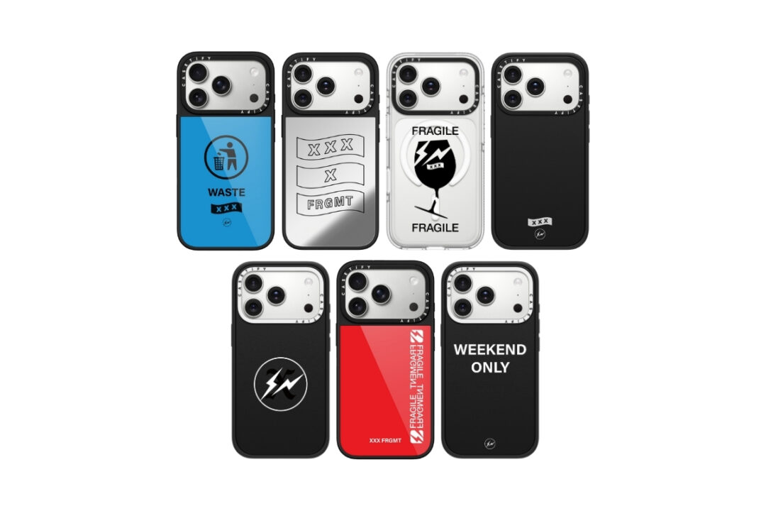 GOD SELECTION XXX x FRAGMENT x CASETiFY トリプルネームコラボが12/10 17:00 発売 (ゴッド セレクション XXX フラグメント 藤原ヒロシ ケースティファイ)