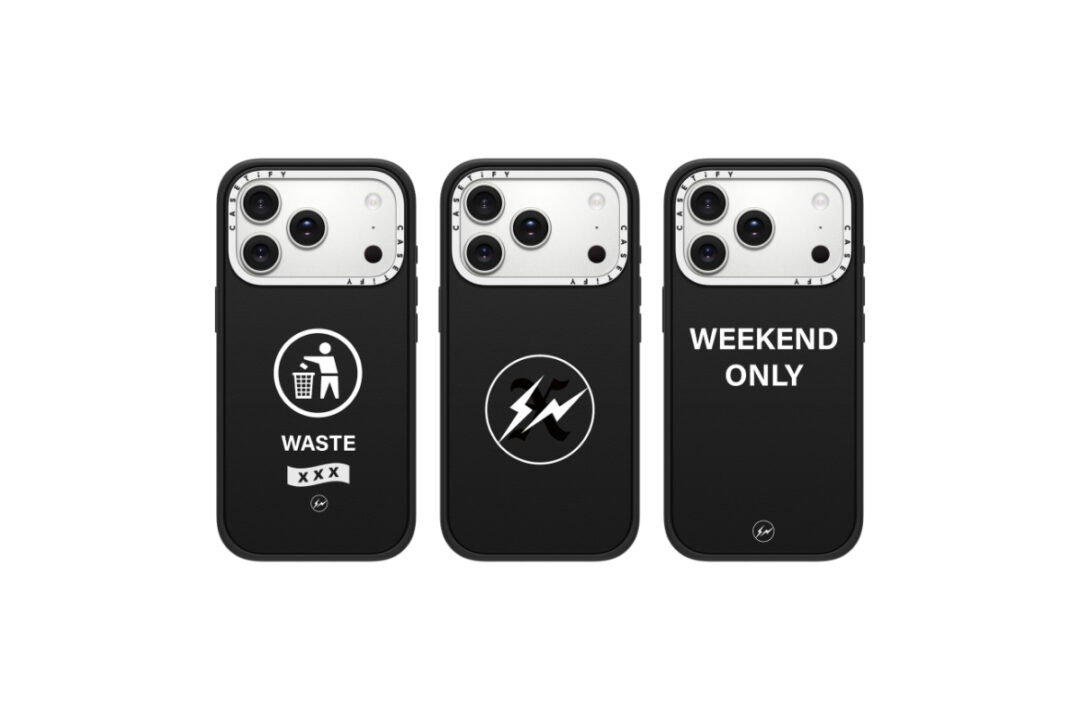 GOD SELECTION XXX x FRAGMENT x CASETiFY トリプルネームコラボが12/10 17:00 発売 (ゴッド セレクション XXX フラグメント 藤原ヒロシ ケースティファイ)