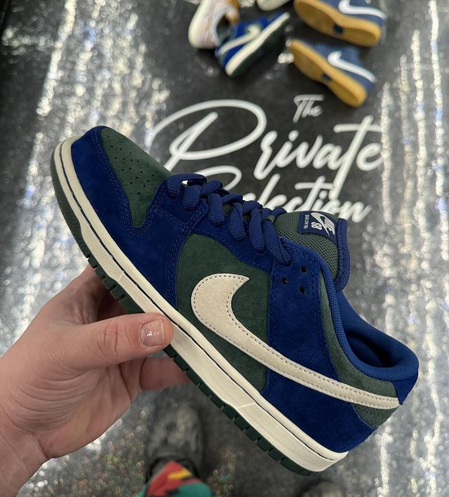 海外 1/12 発売予定！ナイキ ダンク ロー プロ “スエード/ディープロイヤルブルー/ビンテージグリーン” (NIKE DUNK LOW PRO “Suede/Deep Royal Blue/Vintage Green”) [HF3704-400]