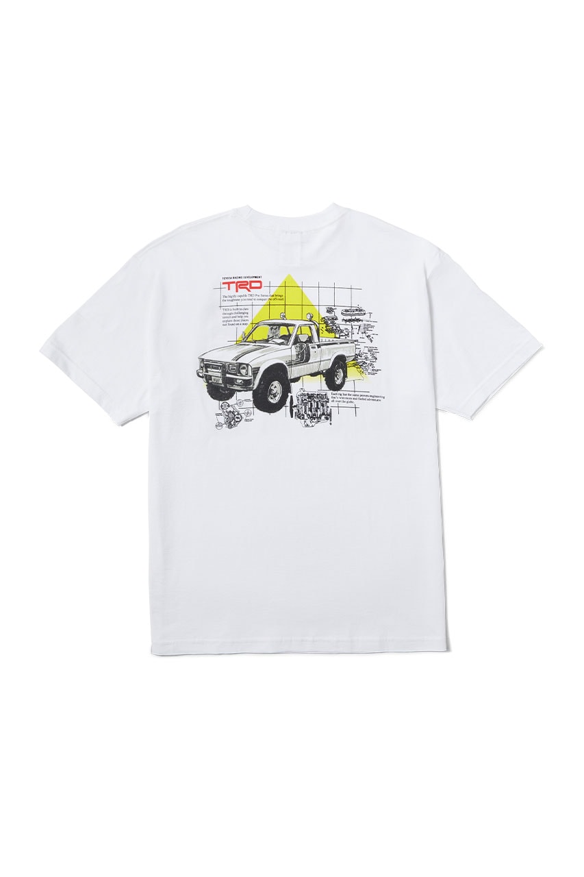 HUF × Toyota Racing Development コラボが国内 11/9 発売 (ハフ トヨタ レーシング)