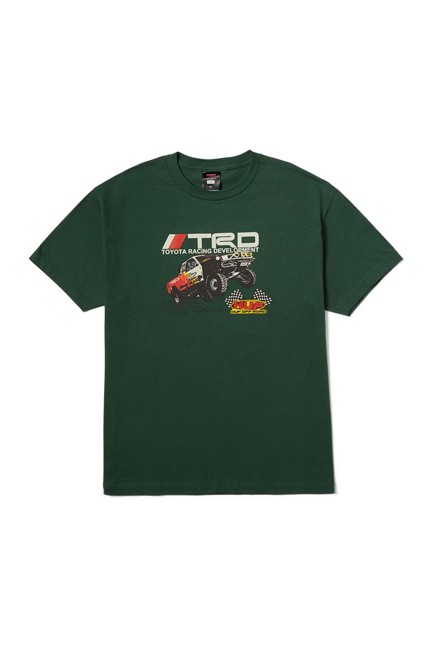 HUF × Toyota Racing Development コラボが国内 11/9 発売 (ハフ トヨタ レーシング)