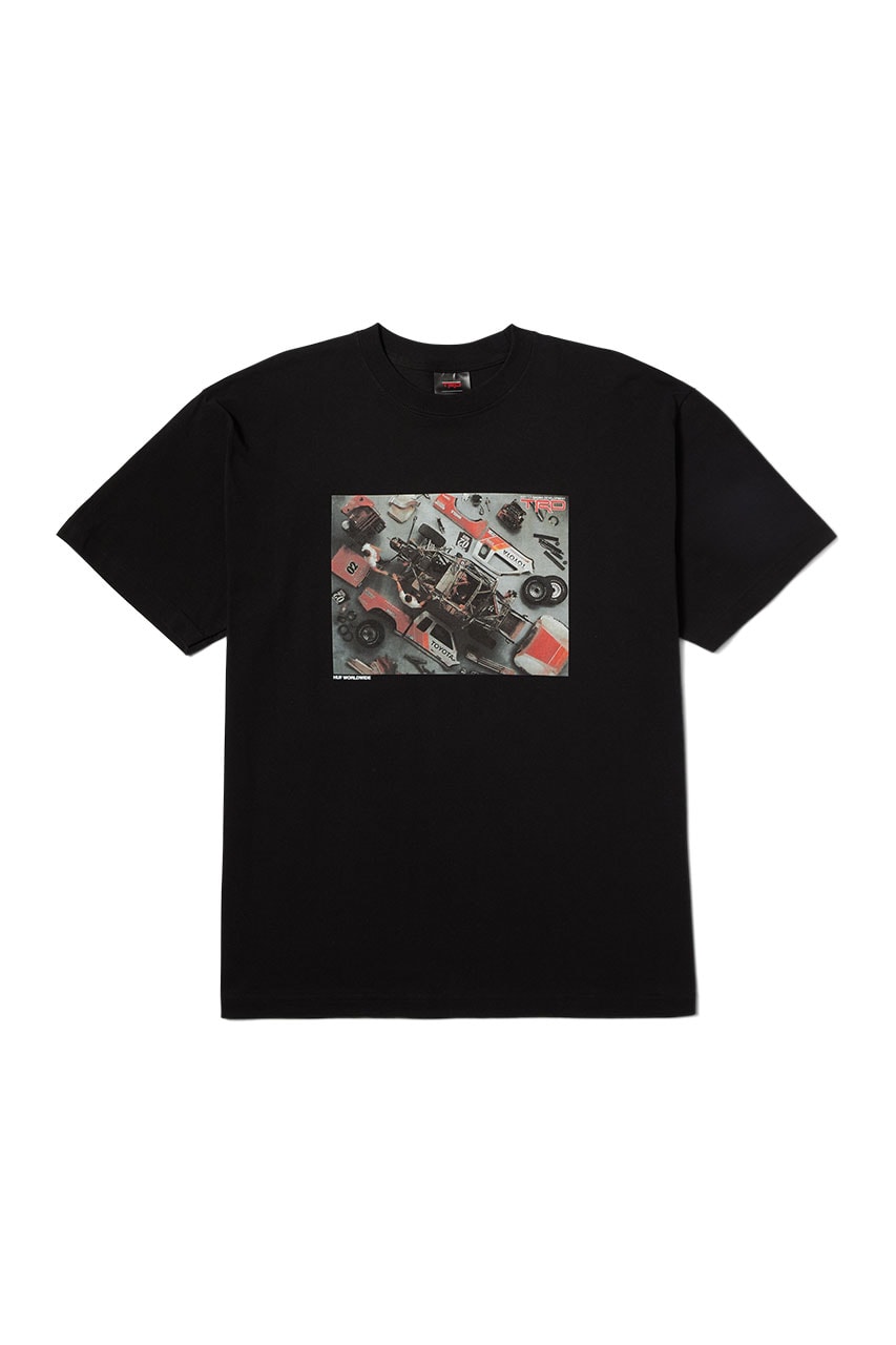 HUF × Toyota Racing Development コラボが国内 11/9 発売 (ハフ トヨタ レーシング)