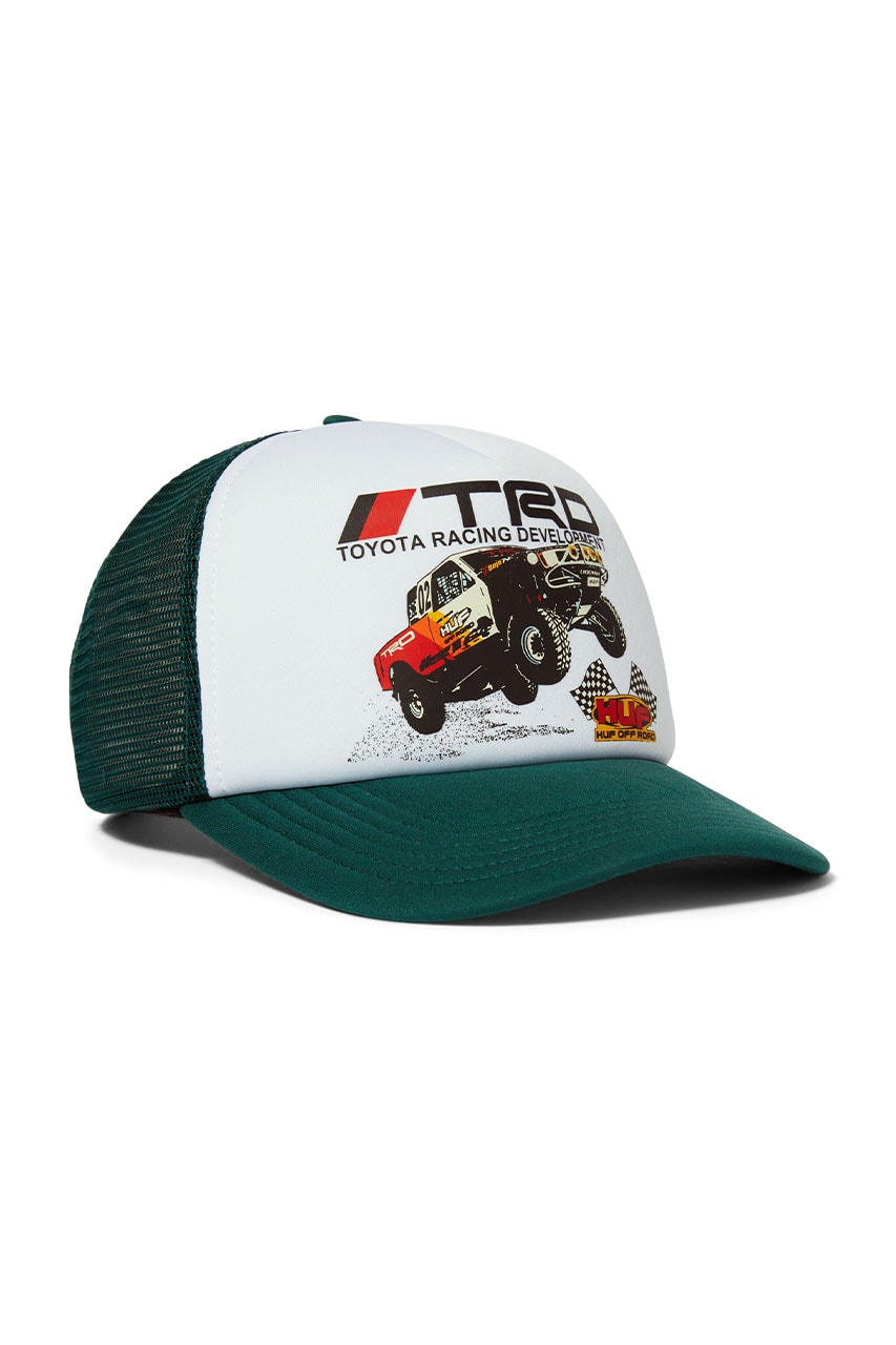 HUF × Toyota Racing Development コラボが国内 11/9 発売 (ハフ トヨタ レーシング)