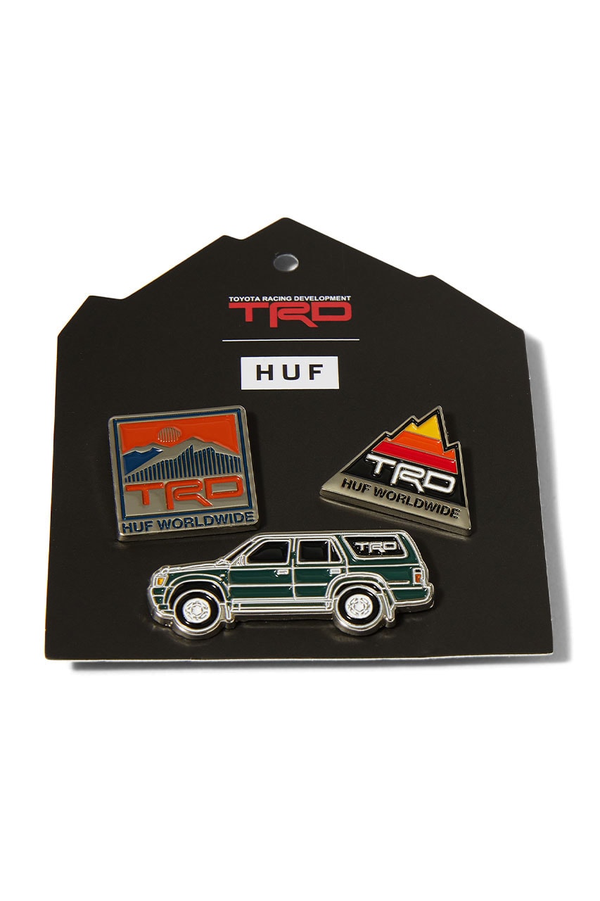 HUF × Toyota Racing Development コラボが国内 11/9 発売 (ハフ トヨタ レーシング)