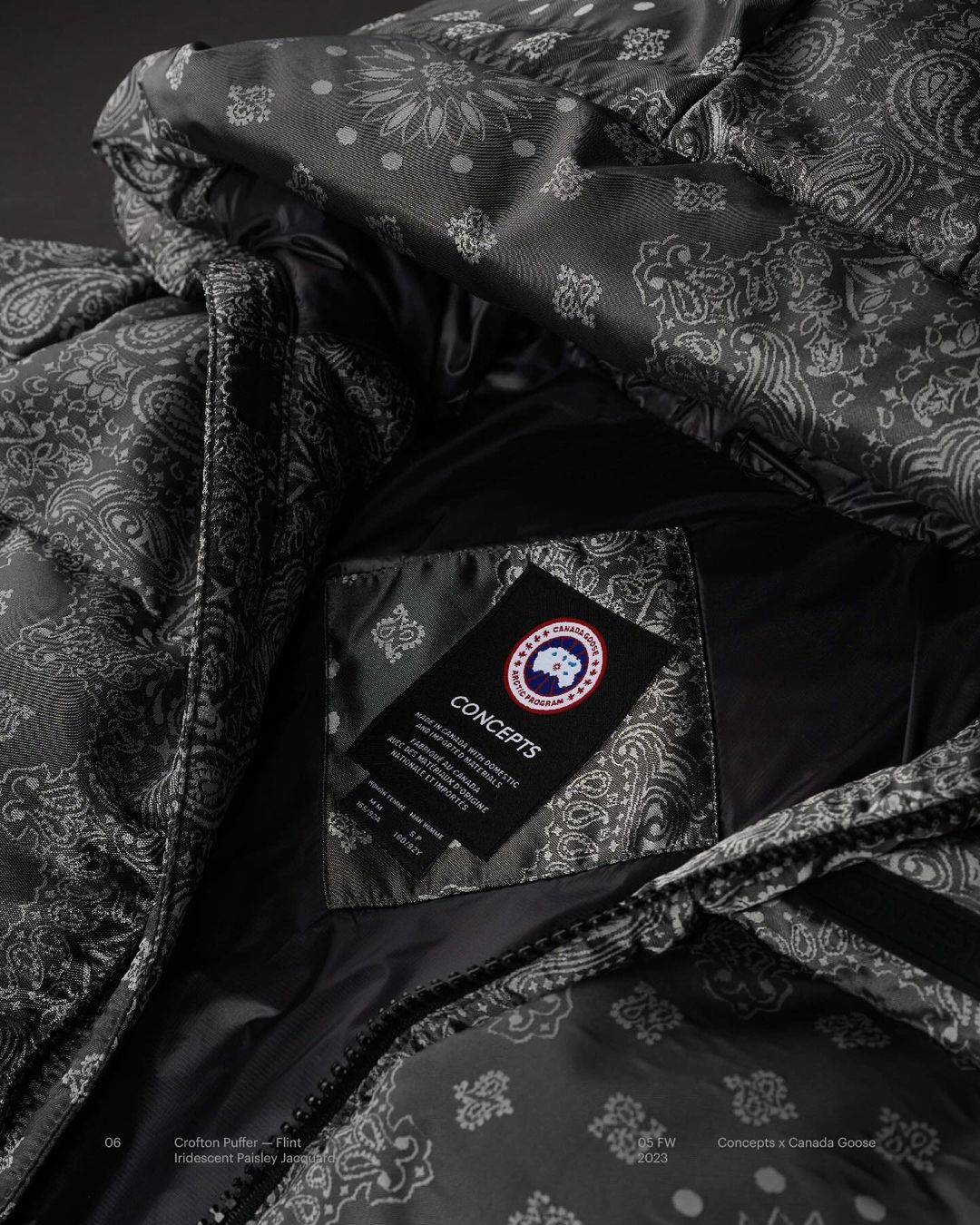 Concepts × CANADA GOOSE 2023が国内 11/25 先行発売 (コンセプツ カナダ グース 2023年)