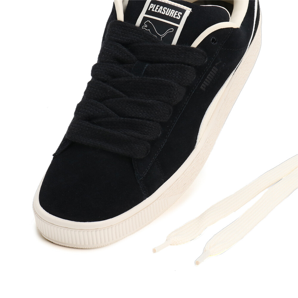 【国内 1/6 発売】PLEASURES × PUMA SUEDE XL “Black” (プレジャーズ プーマ スエード LX “ブラック”) [396057-01]