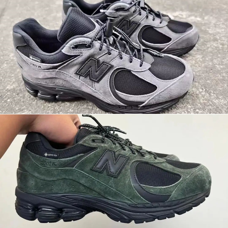 【2024年 2/15、2/22 発売】JJJJound × New Balance M2002 RXY/RXZ GORE-TEX “Black/Green” “Dark Grey” (ジョウンド ニューバランス ゴアテックス “ブラック/グリーン” “ダークグレー”) [M2002RXY/M2002RXZ]