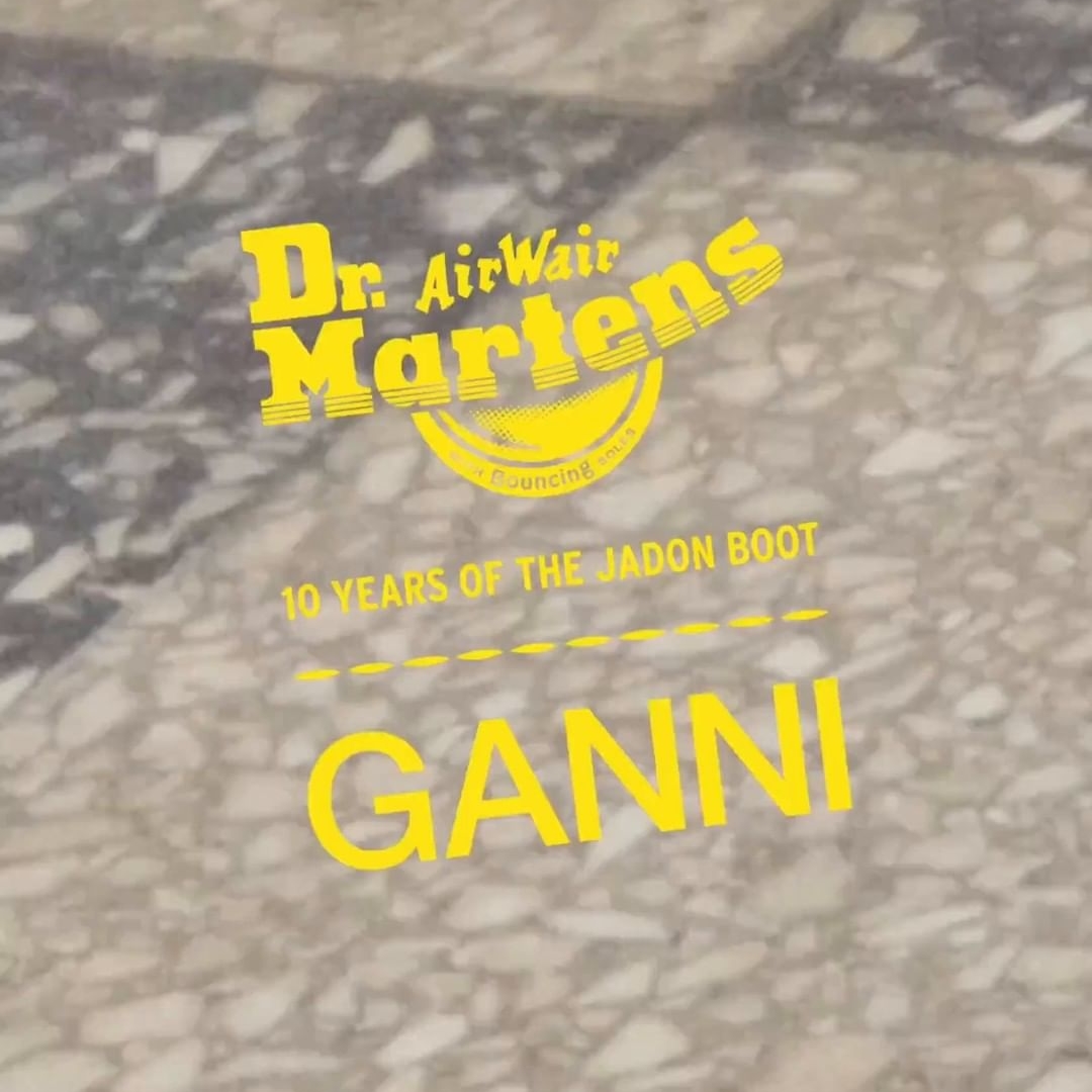 【12/2 発売予定】GANNI × Dr. Martens (ガニー ドクターマーチン)