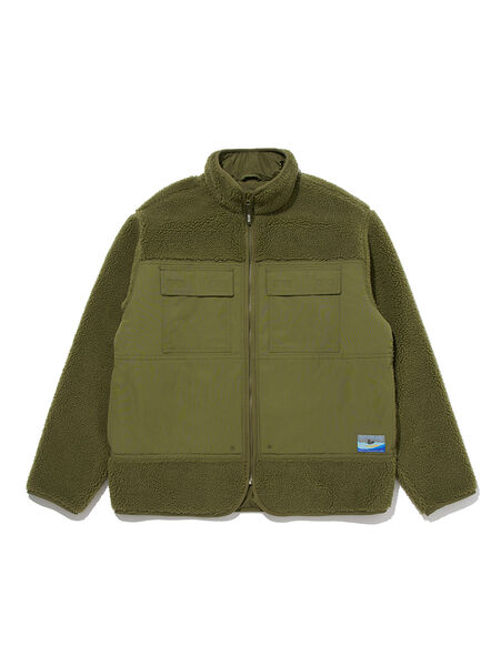 リーバイス シェルパコーチジャケット "カーキ" (Levi’s Sherpa Jacket "Kahki")