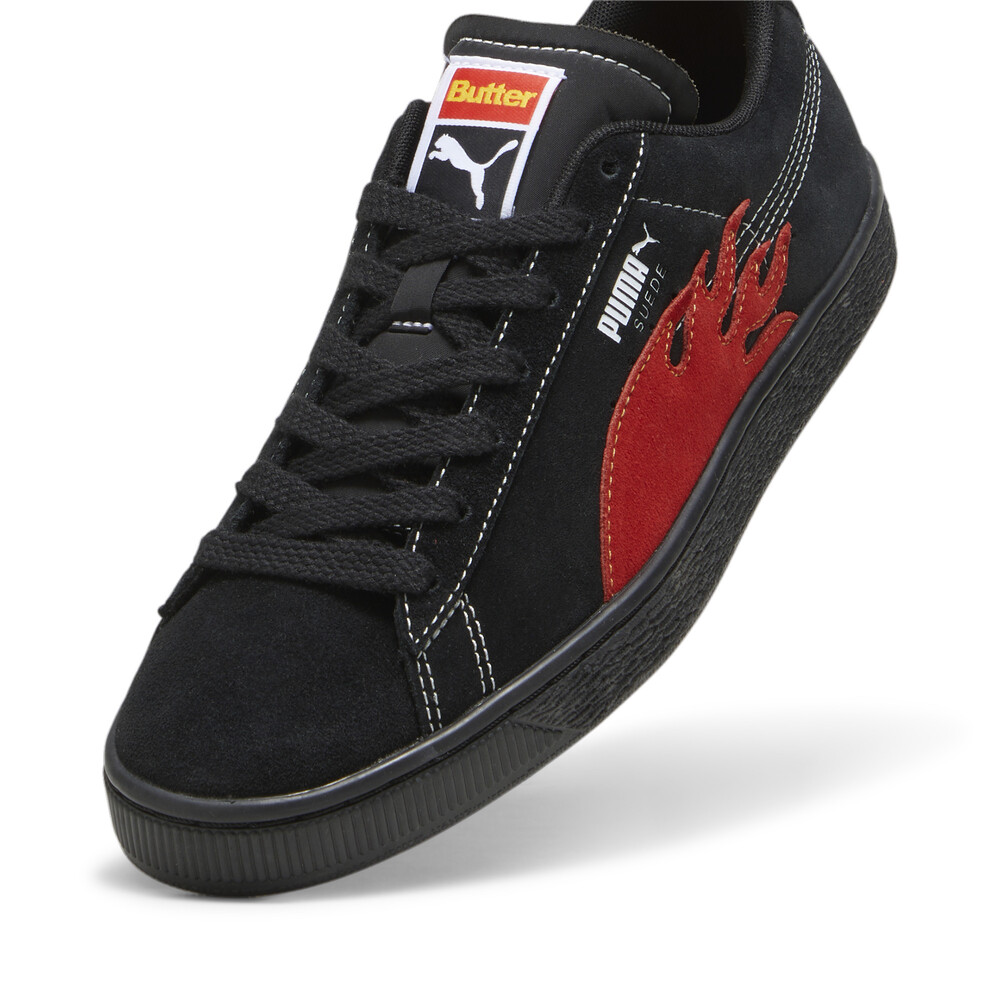 【国内 12/16 発売】Butter Goods × PUMA SUEDE CLASSICS “Black/Red” (バターグッズ プーマ スエード クラシック) [396127-01]