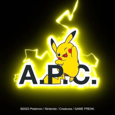 A.P.C. × ポケモン コラボ「INTERACTION #21」が11/15 発売 (アーペーセー POKEMON)