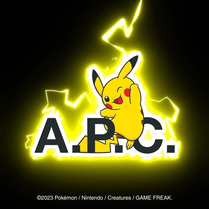 A.P.C. × ポケモン コラボアイテムが11/15 発売 (アーペーセー POKEMON)