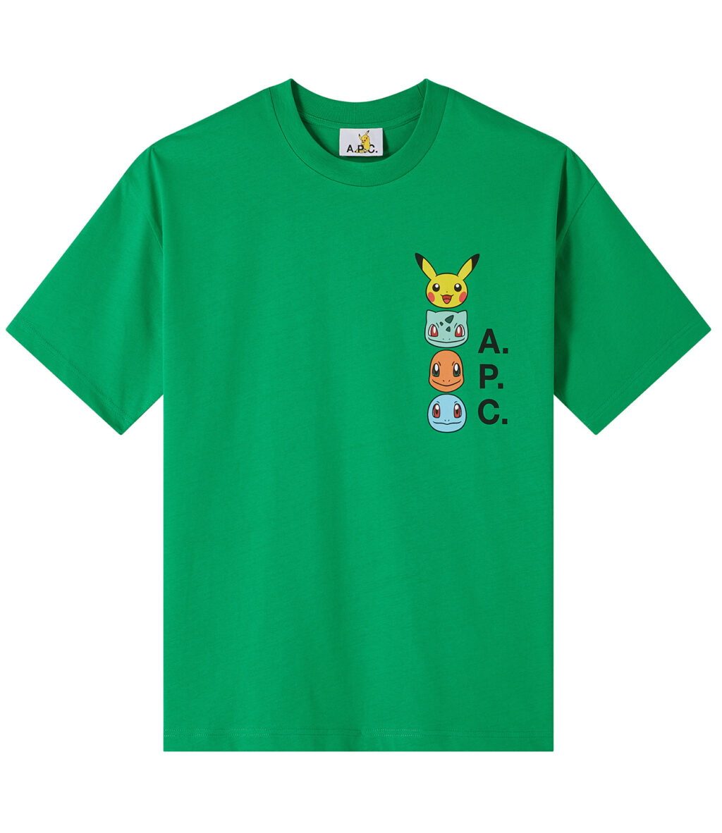 A.P.C. × ポケモン コラボ「INTERACTION #21」が11/15 発売 (アーペーセー POKEMON)