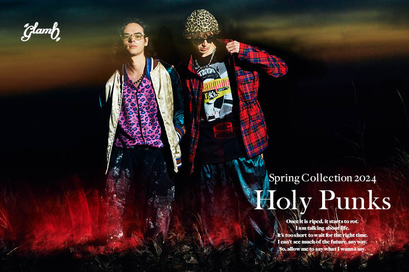 glamb Spring Collection 2024 “Holy Punks”が先行予約 (グラム)