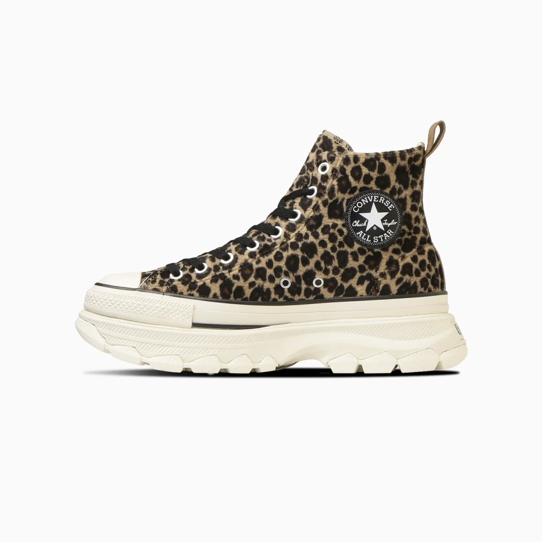 【国内 11/17 発売】アニマルファーのアッパーを採用した CONVERSE ALL STAR (R) TREKWAVE ANIMALFUR HI (コンバース オールスター トレックウエーブ　アニマルファー)