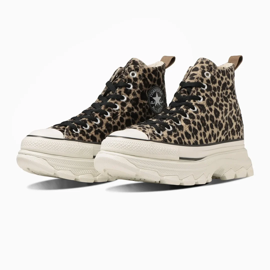 【国内 11/17 発売】アニマルファーのアッパーを採用した CONVERSE ALL STAR (R) TREKWAVE ANIMALFUR HI (コンバース オールスター トレックウエーブ　アニマルファー)