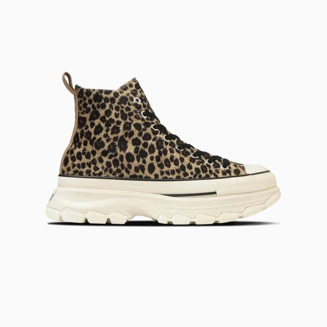 【国内 11/17 発売】アニマルファーのアッパーを採用した CONVERSE ALL STAR (R) TREKWAVE ANIMALFUR HI (コンバース オールスター トレックウエーブ　アニマルファー)