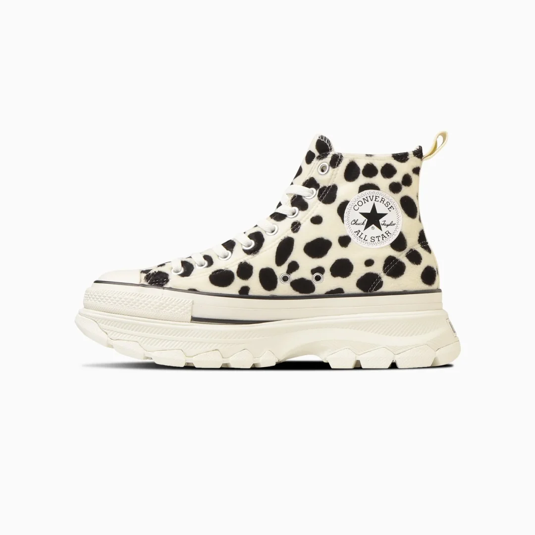 【国内 11/17 発売】アニマルファーのアッパーを採用した CONVERSE ALL STAR (R) TREKWAVE ANIMALFUR HI (コンバース オールスター トレックウエーブ　アニマルファー)