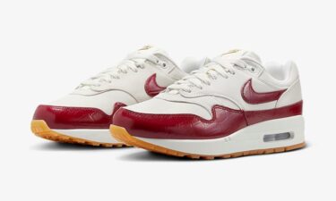 2024年 発売予定！ナイキ エア マックス 1 LX "パテントクロコ/チームレッド/セイル" (NIKE AIR MAX 1 LX "Patent Croc/Team Red/Sail") [FJ3169-100]