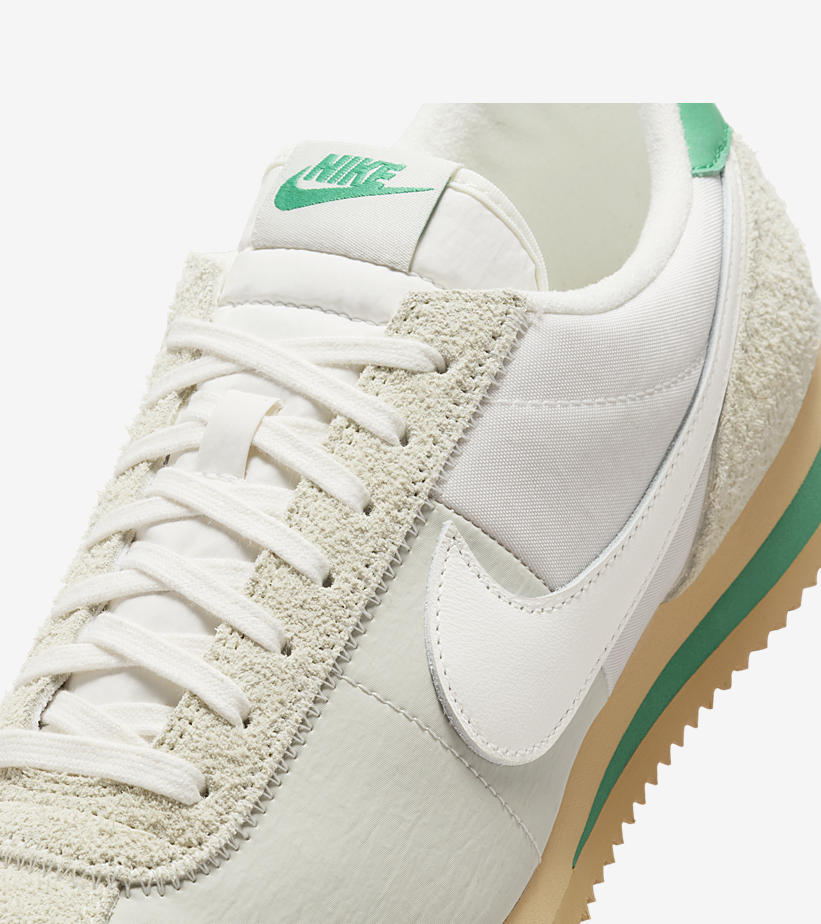 【国内 1/15 発売】ナイキ ウィメンズ コルテッツ “セイル/スタジアムグリーン” (NIKE WMNS CORTEZ “Sail/Stadium Green”) [FZ3967-072]