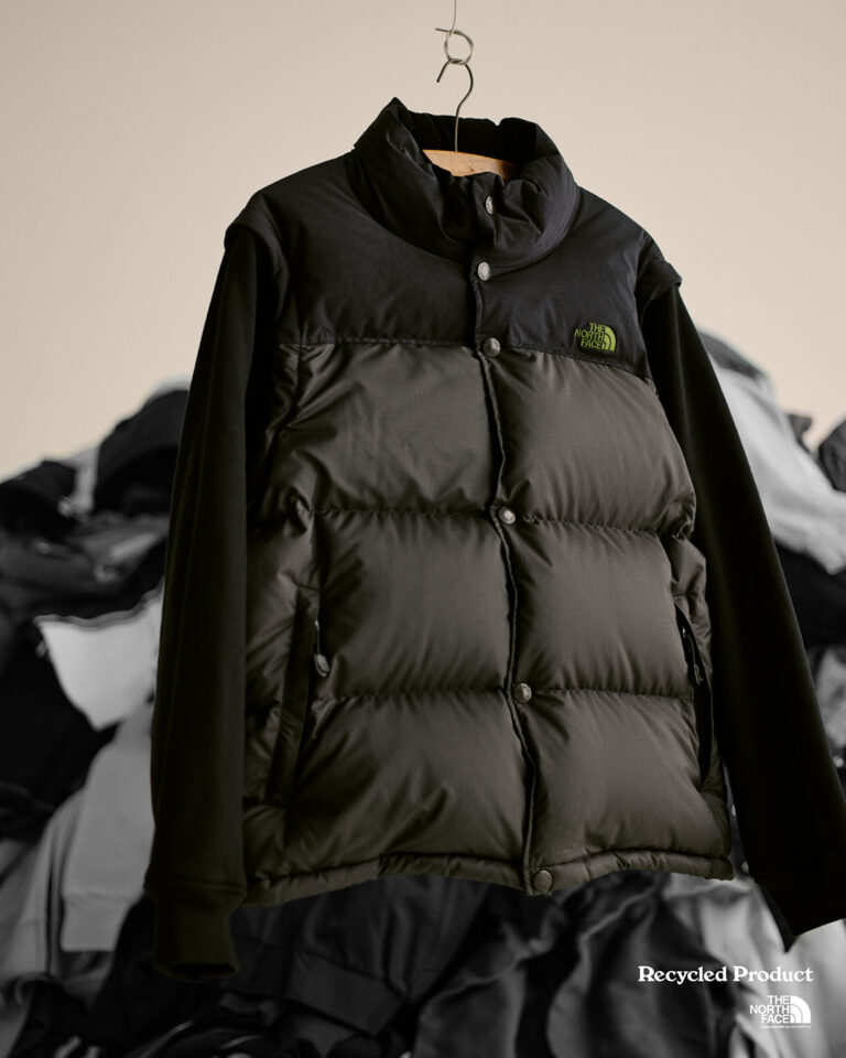 ナナミカの新プロジェクト「upcycling project of THE NORTH FACE