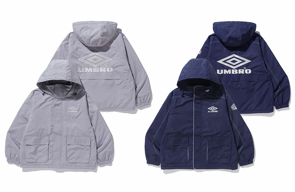 XLARGE × UMBRO 2023 コラボレーションが11/25 発売 ​(エクストララージ アンブロ)