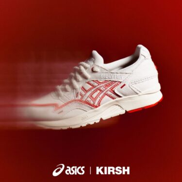 11/27 発売予定！KIRSH × ASICS GEL-LYTE V "CREAM/FIERY RED" (キルシー アシックス ゲルライト) [1203A363.100]