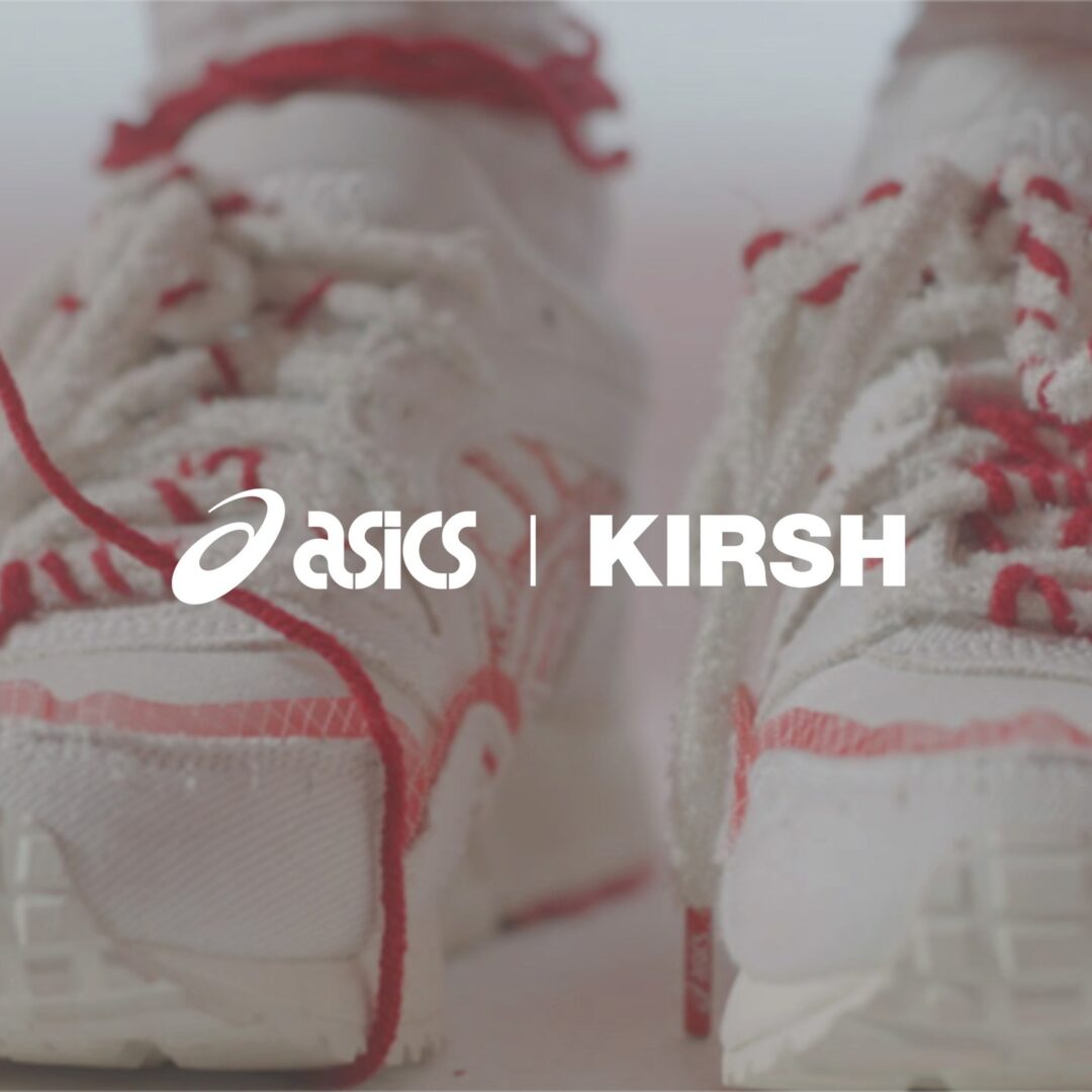 11/27 発売予定！KIRSH × ASICS GEL-LYTE V “CREAM/FIERY RED” (キルシー アシックス ゲルライト) [1203A363.100]