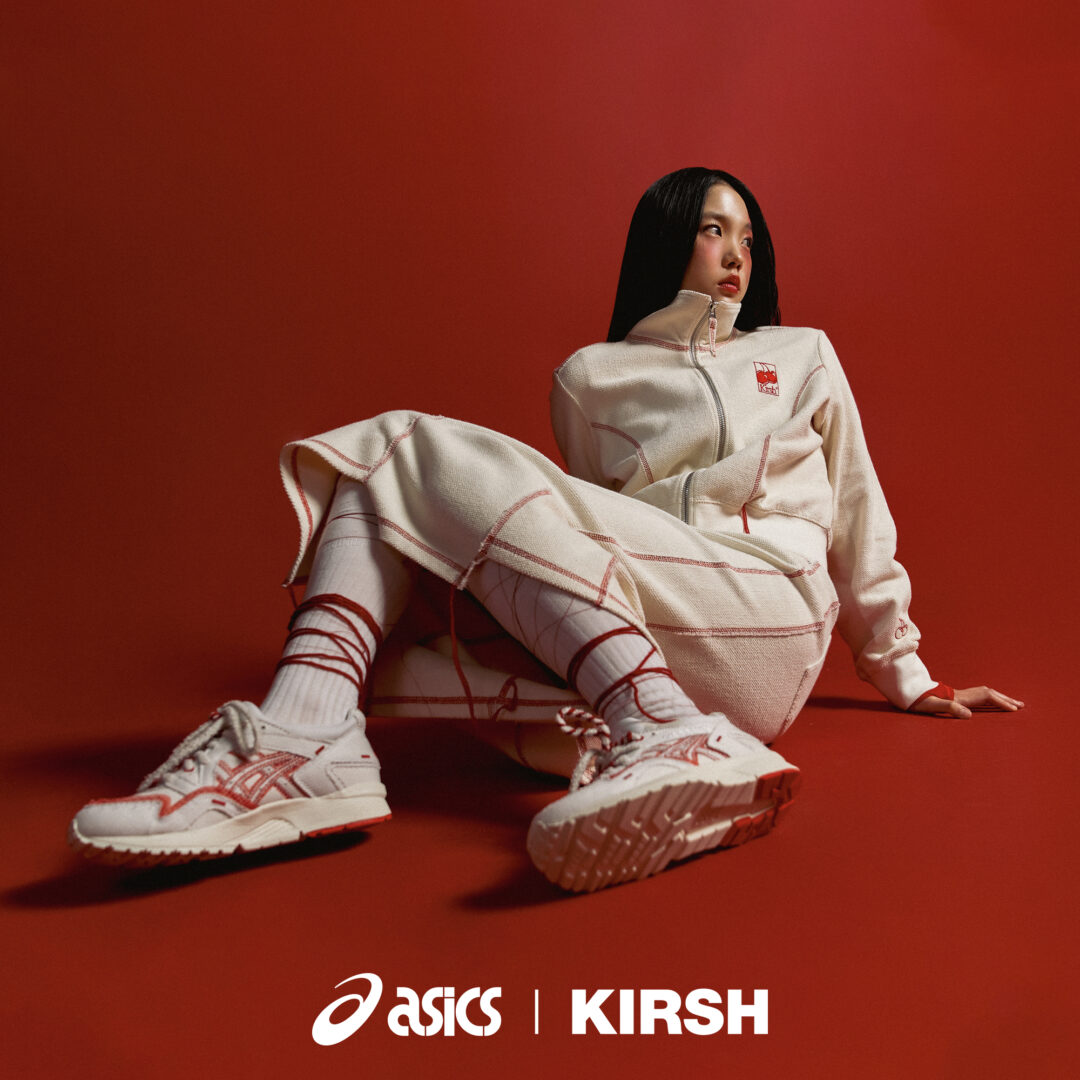 11/27 発売予定！KIRSH × ASICS GEL-LYTE V “CREAM/FIERY RED” (キルシー アシックス ゲルライト) [1203A363.100]