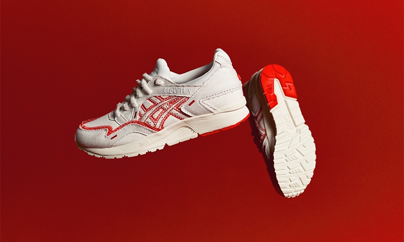 11/27 発売予定！KIRSH × ASICS GEL-LYTE V “CREAM/FIERY RED” (キルシー アシックス ゲルライト) [1203A363.100]