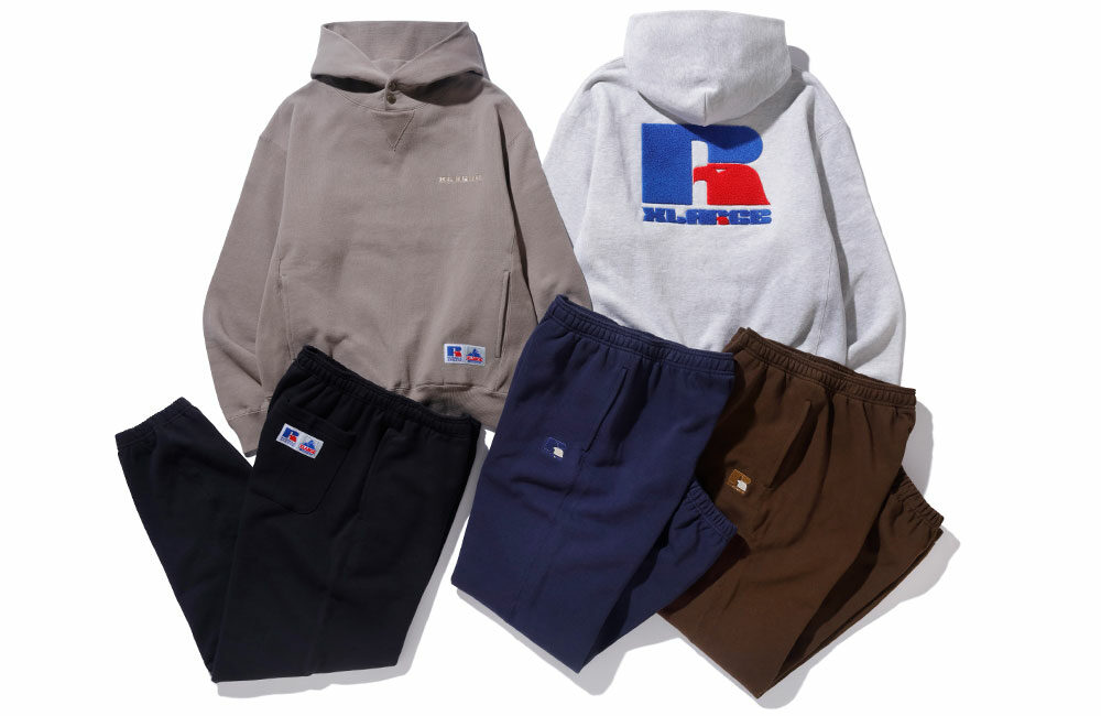 XLARGE × RUSSELL ATHLETIC 2023 コラボレーションが11/18 発売 ​(エクストララージ ラッセル・アスレチック)