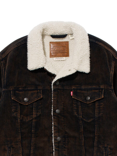 リーバイス リラックスフィット シェルパトラッカージャケット “ブラウン” (Levi’s Relaxed Fit Sherpa Trucker Jacket “Brown”)