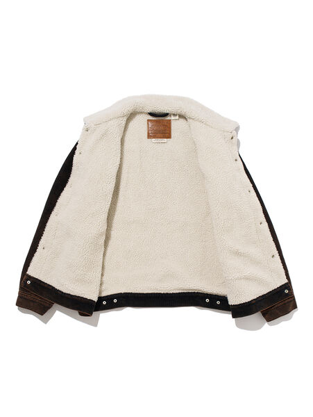 リーバイス リラックスフィット シェルパトラッカージャケット “ブラウン” (Levi’s Relaxed Fit Sherpa Trucker Jacket “Brown”)