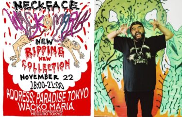 11/22 展開！NECKFACE × WACKO MARIA NEW RIPPING NEW COLLECTION (ネック・フェイス ワコマリア)