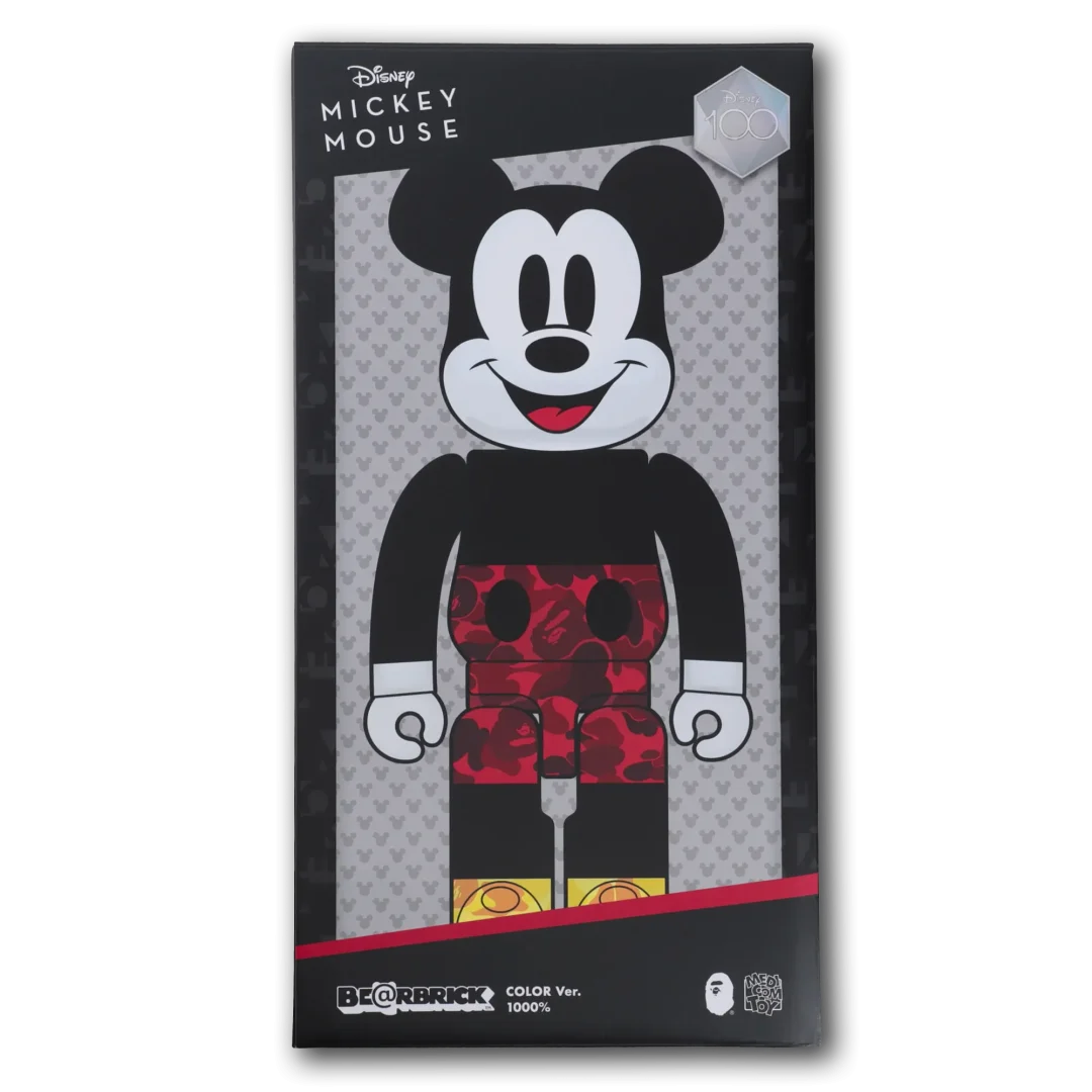 100周年のディズニーと30周年のBAPEを祝したBE@RBRICKが11/23 発売 (A BATHING APE MICKEY MOUSE Disney ベアブリック)