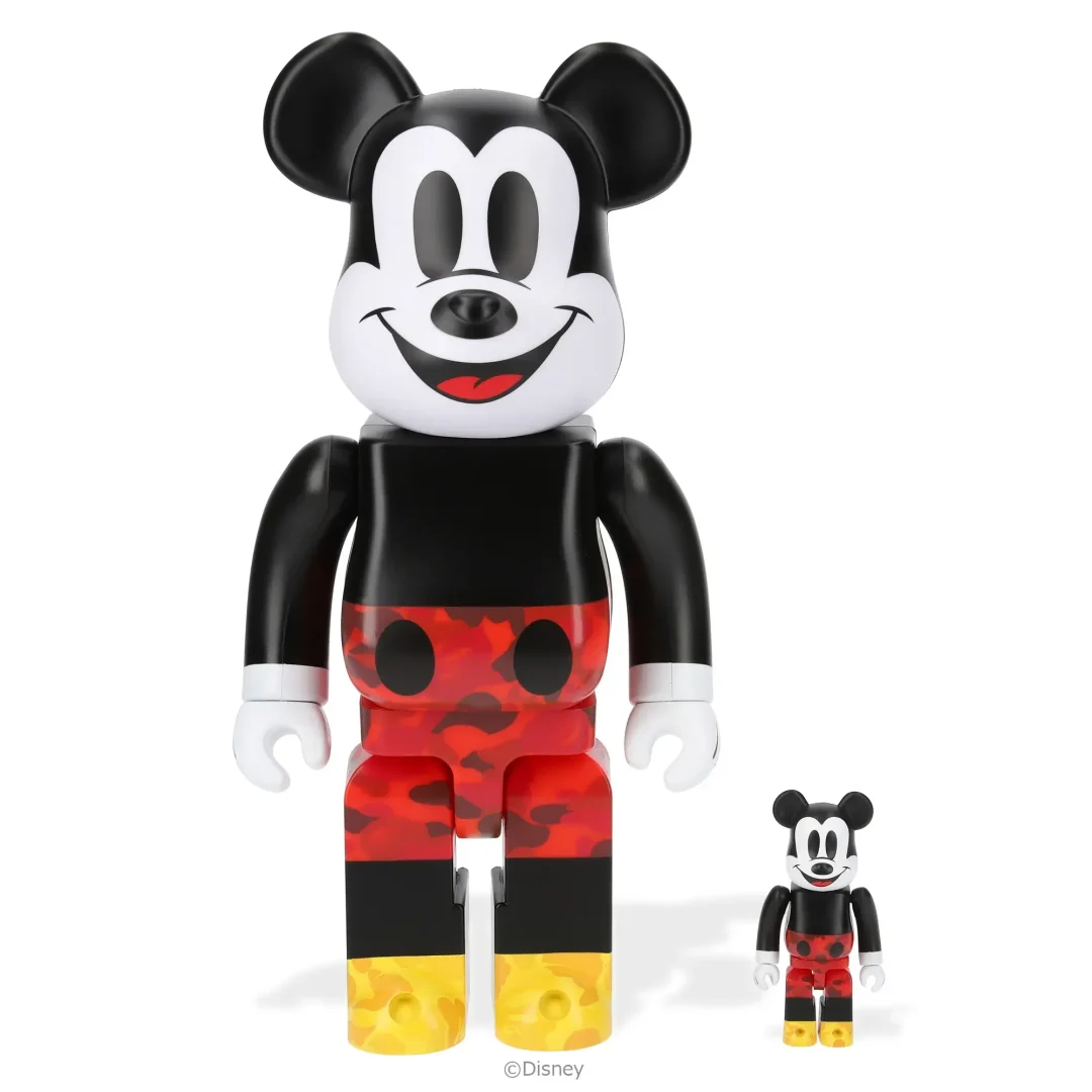 100周年のディズニーと30周年のBAPEを祝したBE@RBRICKが11/23 発売 (A BATHING APE MICKEY MOUSE Disney ベアブリック)