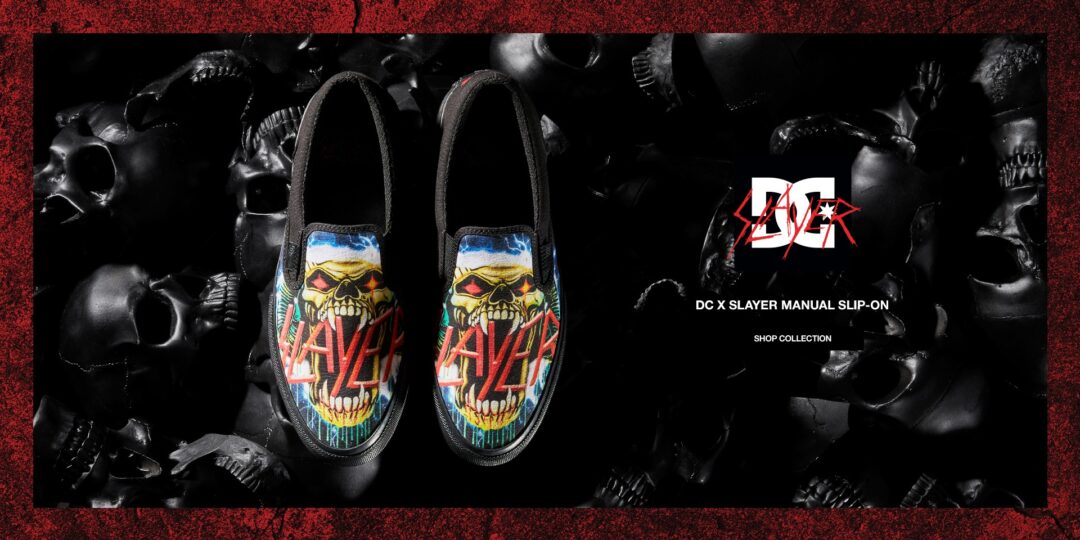 DC Shoes × Slayer コラボコレクション (ディーシーシューズ スレイヤー)