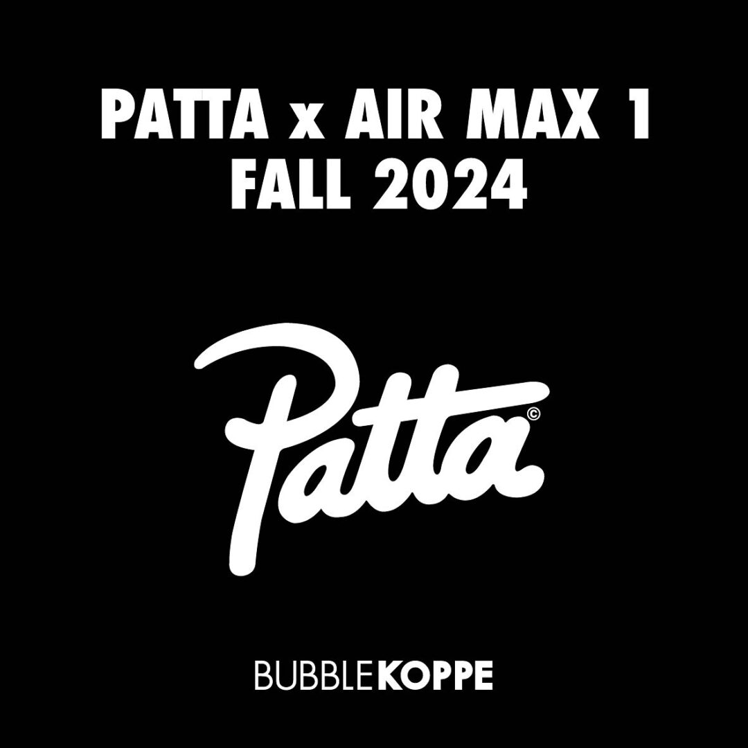 2024年 秋 発売予定！PATTA × NIKE AIR MAX 1 (パタ ナイキ エア マックス 1)